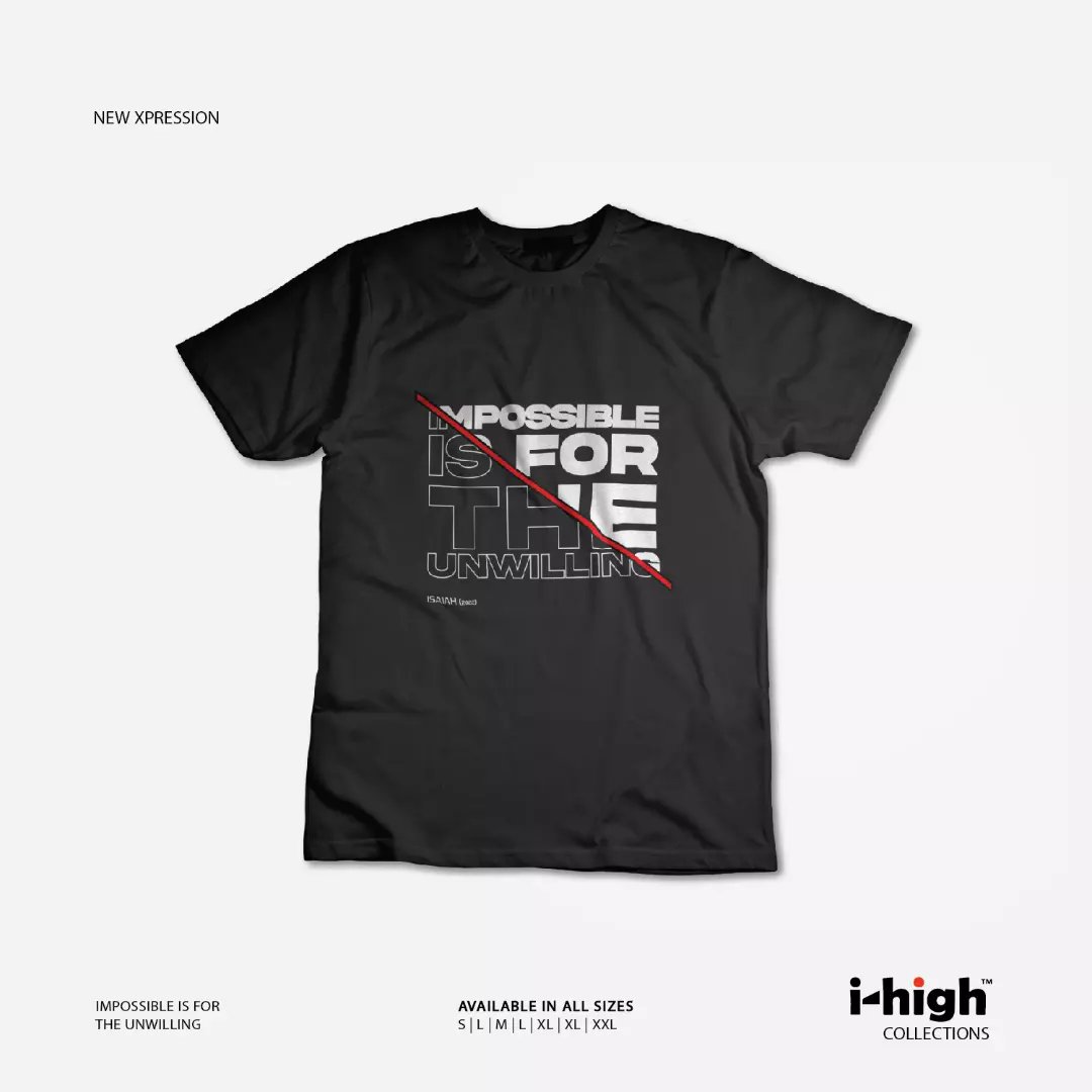 highme_co's tweet photo. Rock... New Expression....
Strong force, motivation and energy is here... A proud i-identity to level up with.

Impossible is for the unwilling 

#highme #ihigh #highXpression #productofgodsdesign #hiamdear #clothings #identity #attention #result #fashion https://t.co/wKVXw8hmMt