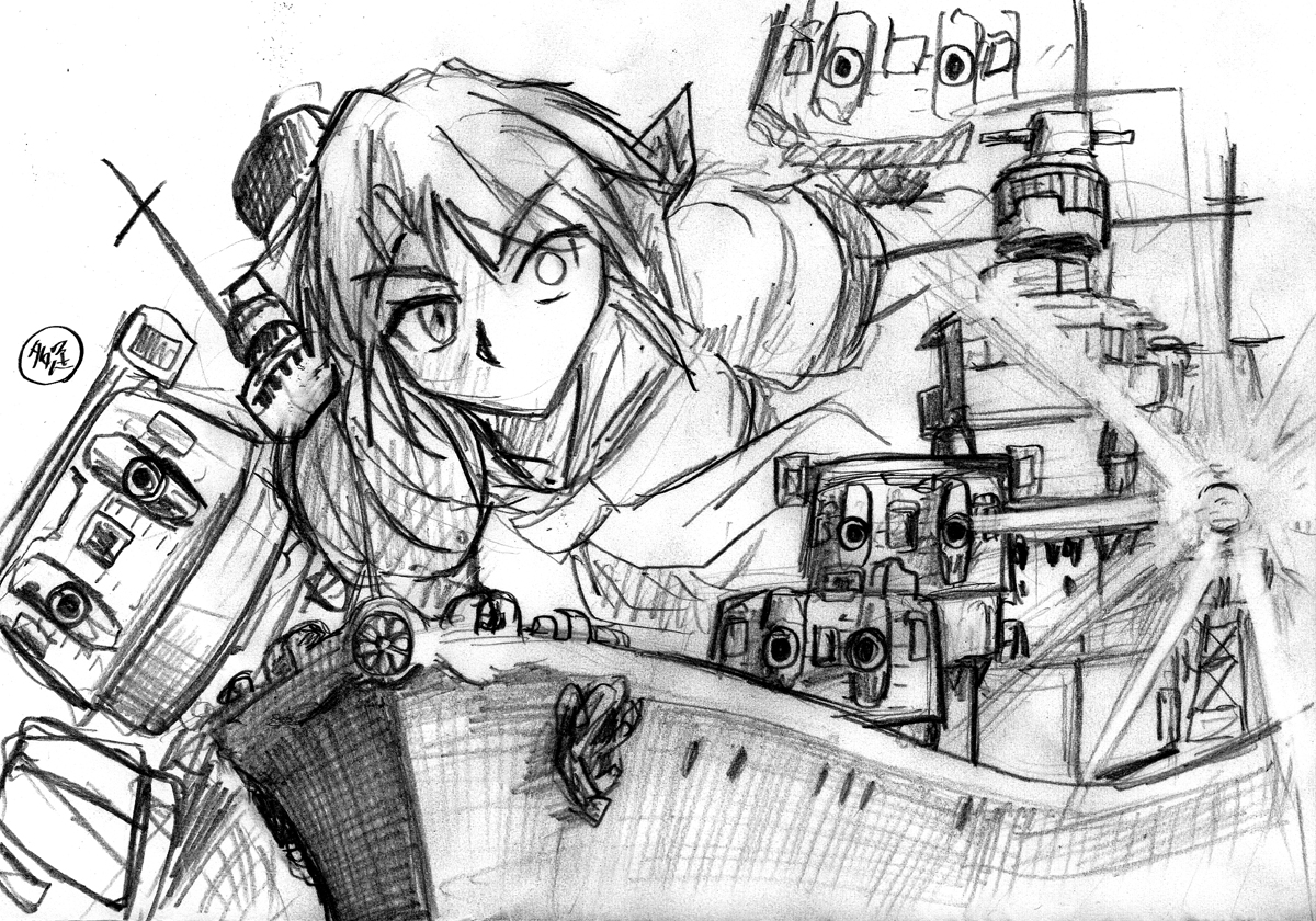 #既掲でもいいのでとにかく重巡洋艦を貼ろう
古鷹。
砲雷撃戦がお好き? 結構! ますます好きになりますよ!
とばかりに重巡の良い所を布教してくれる。らしい。 