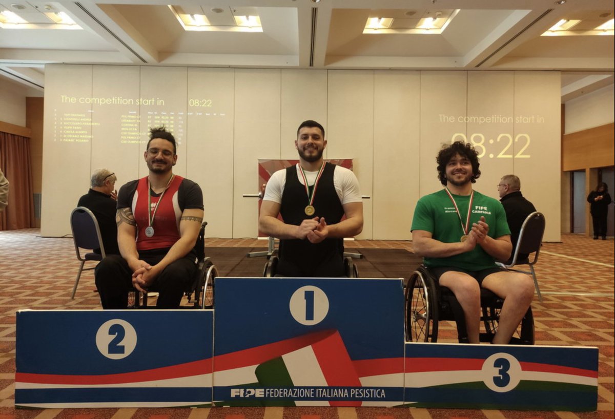 🏋️ Il nostro #TopAthlete di pesistica paralimpica Donato Telesca vince il primo posto della categoria 80kg nella Coppa Italia 2023 Para Powerlifting. #OrgoglioLuiss 
Leggi qui 👉 sport.luiss.it/2023/03/14/don…