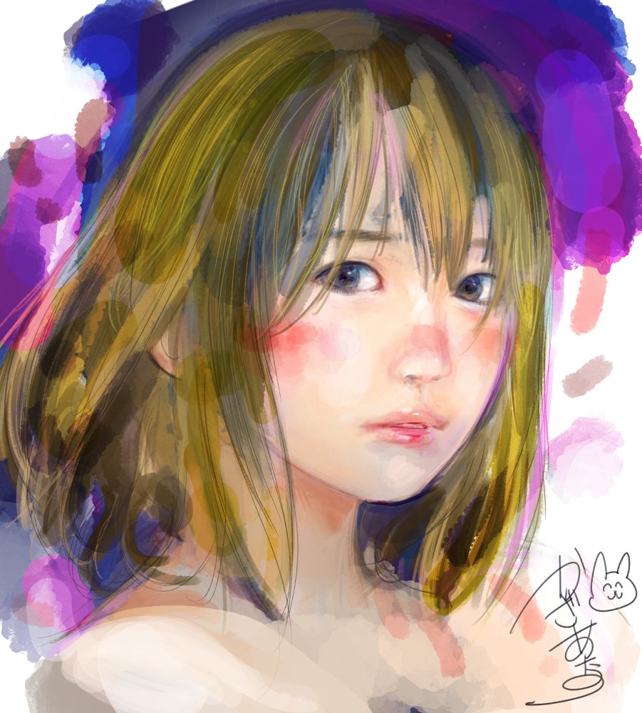 モデルさん絵みて 