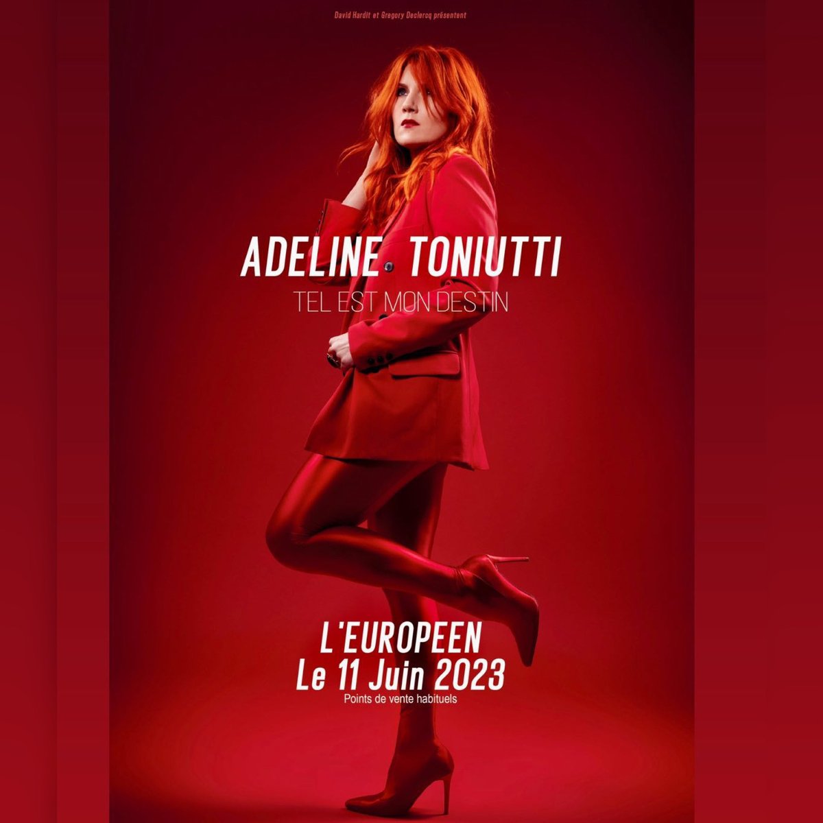 moidiane75004's tweet photo. À vos agendas !!! 

Adeline Toniutti se produira à l’Européen à Paris le 11 juin prochain à l’occasion de son spectacle Tel Est Mon Destin !🔥

#adelinetoniutti #telestmondestin #spectacle #seuleenscene #europeen #Paris #staracademy #staracademy2022 https://t.co/WuaIe2vgjE