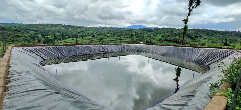 Climate change is here.
Adverse situation are causing severe water shortages

Let's harness the much we can.

Let's conserve water as it rains

Retweet widely.