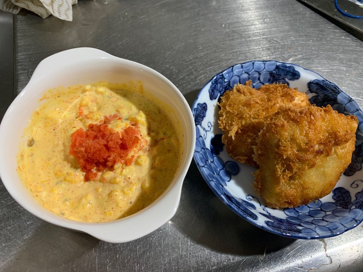 nonpupubesan's tweet photo. 今夜はたらカツ🐟
明太タルタルソースを添えて…

#やまやのパクリ
#タラカツしか勝たん https://t.co/cxdLthRzq6