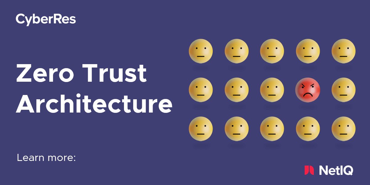 LuitenFrans's tweet photo. Are you ready to move to a Zero Trust Architecture?
๐ See how #NetIQ #IdentityManagement & #AccessManagement solutions from @MicroFocusSec can help:
#Authentication #CyberResilience #TeamMicroFocus https://t.co/0W6f1WoER7 https://t.co/8ekvD9wKzz
