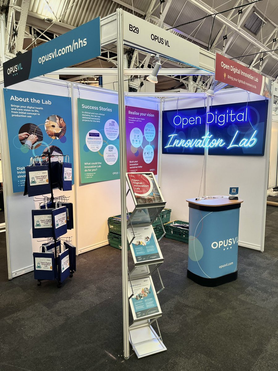 TODAY: Come and visit the Open Digital Innovation Lab on the first day of <a href="/DHRewired/">Digital Health Rewired</a> 2023!

Our team is excited as ever to meet attendees and discuss all things #opensource in health and care