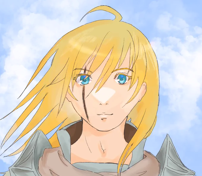 #イケメンを描くと寿命が三年延びますよと神は言ったイケメン描くの苦手だから早死にしそう 