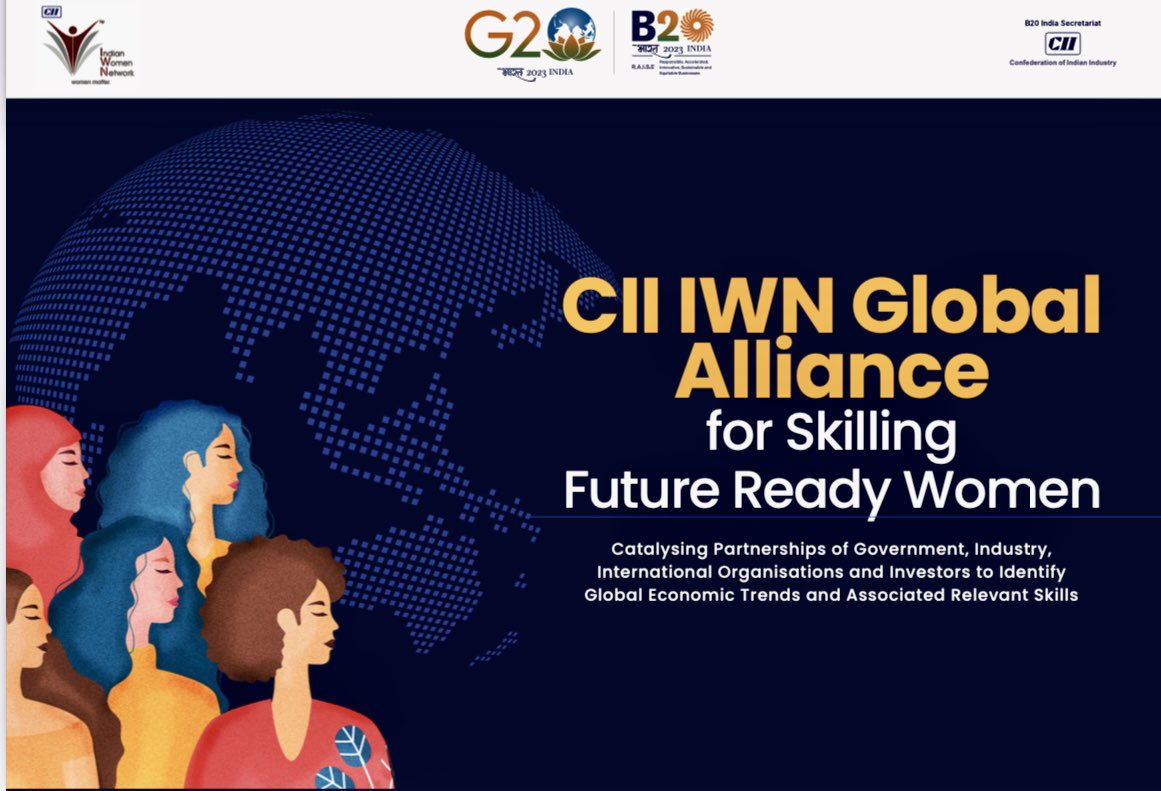 Smita Vaish Agarwal (@smitasatvik) on Twitter photo Honโble Minister Smt Smriti Irani launched the IWN Global Alliance for Future Ready Women today at the #PartnershipSummit2023.
A huge step for IWNโs work on creating robust ecosystems for women in the workplace.
Watch here: youtube.com/live/PK_HYzriCโฆ <a href="/MinistryWCD/">Ministry of WCD</a> <a href="/smritiirani/">Smriti Z Irani</a> Honโble Minister Smt Smriti Irani launched the IWN Global Alliance for Future Ready Women today at the #PartnershipSummit2023.
A huge step for IWNโs work on creating robust ecosystems for women in the workplace.
Watch here: youtube.com/live/PK_HYzriCโฆ <a href="/MinistryWCD/">Ministry of WCD</a> <a href="/smritiirani/">Smriti Z Irani</a>