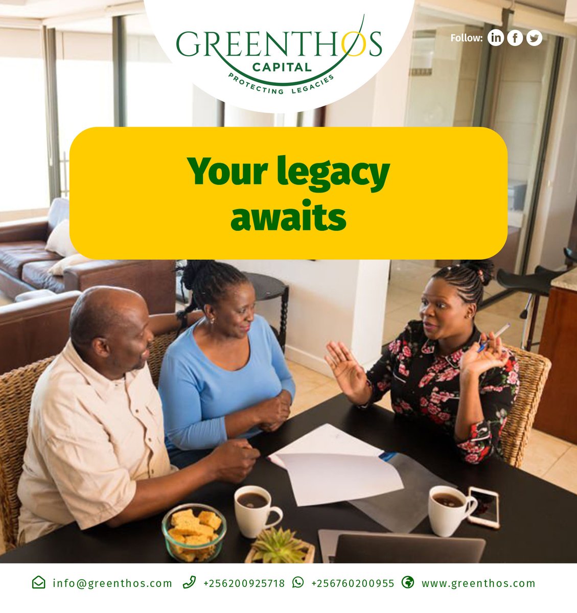 Greenthos_'s tweet photo. Safeguard your long term interests, grow generational wealth and leave a lasting legacy with Greenthos capital. We bring expertise and solutions that you need to maximize the opportunities that can be created by your wealth. https://t.co/9TVZYHXE7D