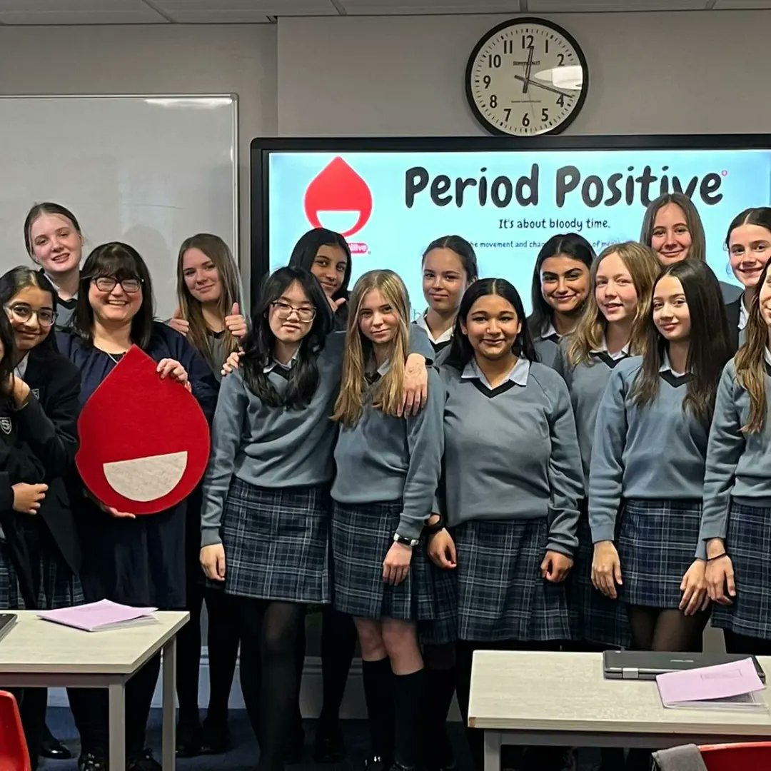 Good morning! Have you asked your local school to sign up for the @PeriodPositive schools badge yet? Visit periodpositive.com and jump in to this fun and rewarding campaign to make schools more period-friendly places for everyone! #periodpositiveschools #menstruationmatters