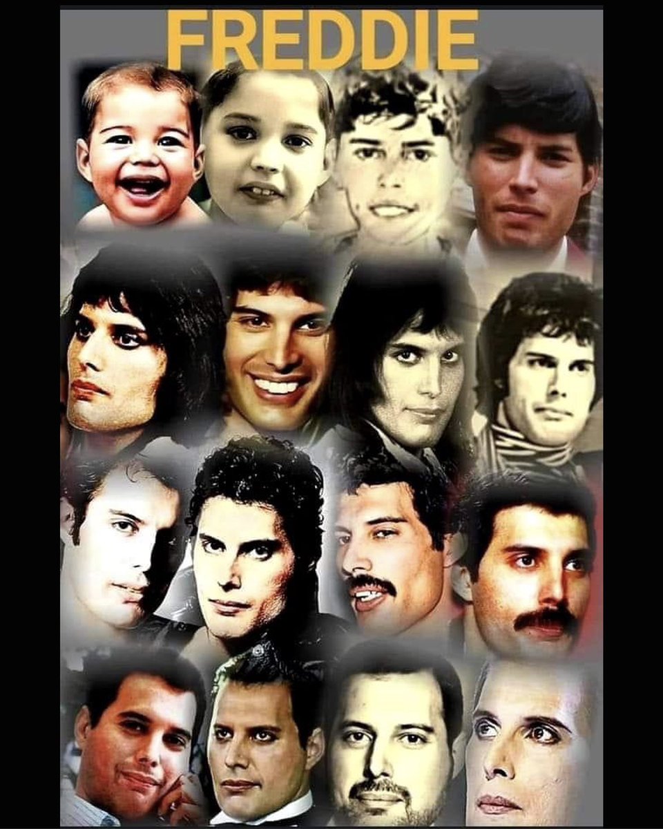 Forty-five years in one image.
Freddie forever.

#queenmusic 
#queenpassion71 
#freddiemercury
#rockicon 
#legend