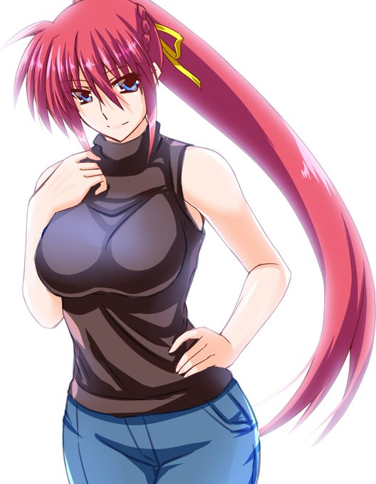 ノースリーブシグナム姉さん～
いいよね、ノースリーブ。 