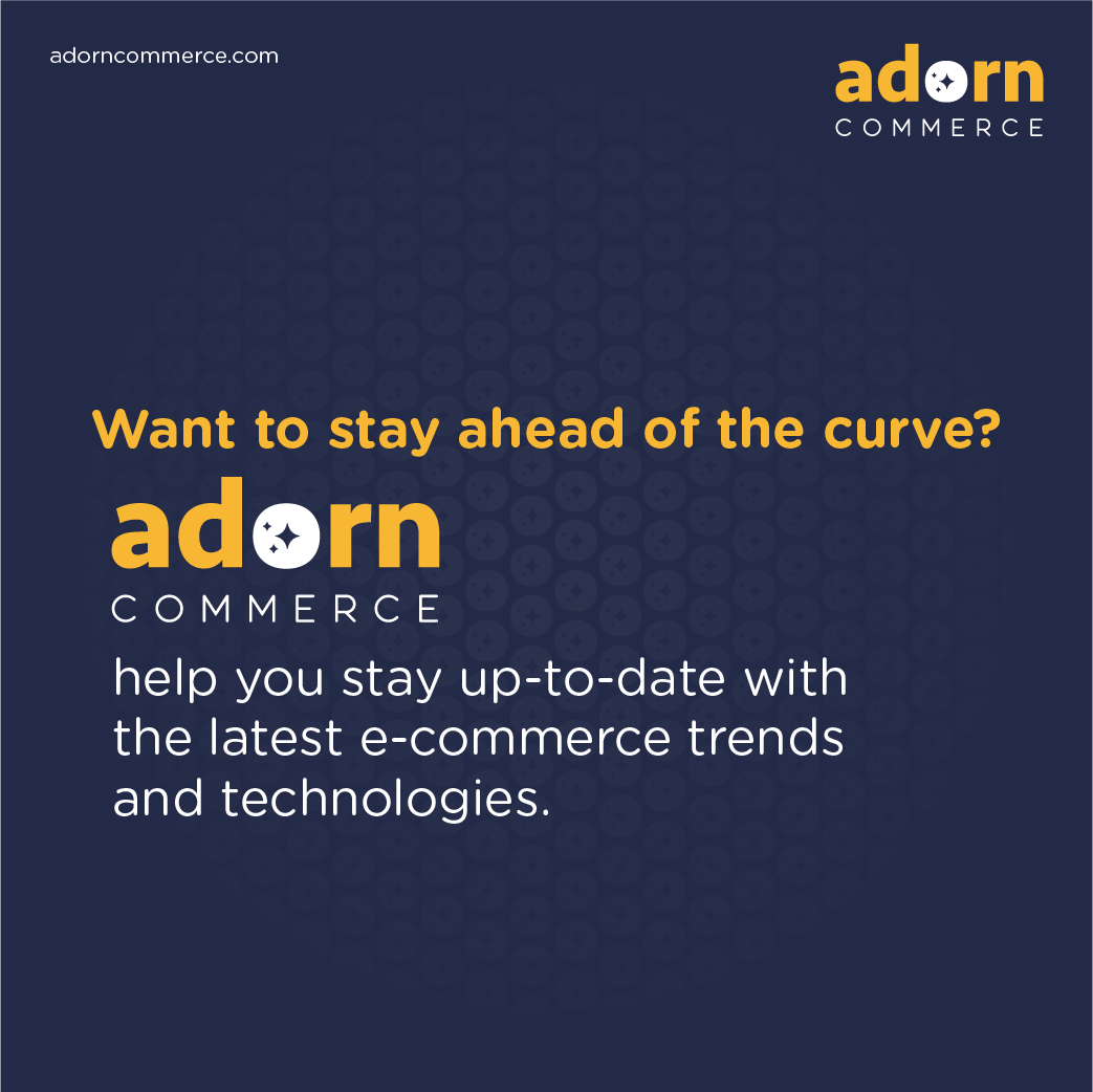 AdornCommerce's tweet photo. Stay ahead of the competition with Adorn Commerce. Our cutting-edge e-commerce solutions will keep your business up-to-date with the latest trends and technologies, ensuring your success in a rapidly evolving digital world.
#ecommercedevelopment #adorncommerce
#ecommerce https://t.co/qVF74CLIiZ