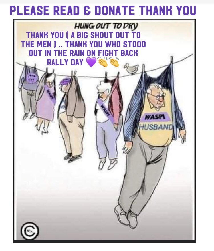 #Thankyou #Hubbies #partners #Males #Friends for #Supporting the #women at the #FightbackRally #IWD2023 #IWDPensionGap March 8 #cold #statepension receipt age upto 6yrs longer to wait for #1950swomen #waspi #waspicampaign2018 #knockoneffect crowdjustice.com/case/fair-comp…
