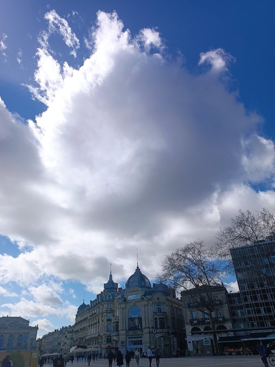 PetitTrip's tweet photo. Place de la Comédie ⛅
#montpellier #nuage #ciel #placedelacomedie https://t.co/a6fB1d3IX1