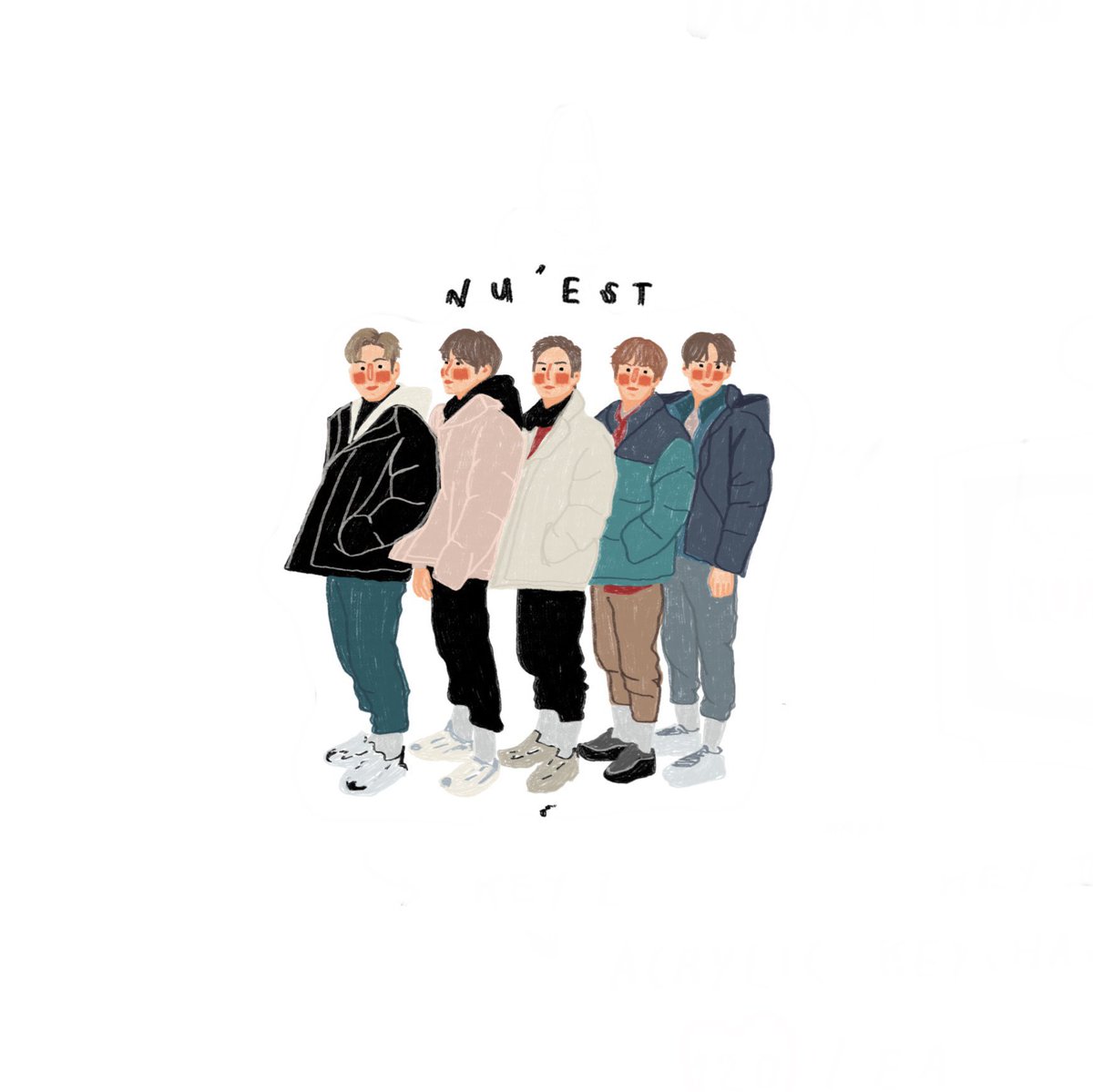 mmgagaa's tweet photo. Lucky to have y’all @NUESTNEWS 
Happy 11th Anniversary🫶🏻
🐢🐶🐯🦊🐰

#뉴이스트_데뷔11주년_축하해
#NUEST_11th_Anniversary https://t.co/L8qDImrCdk