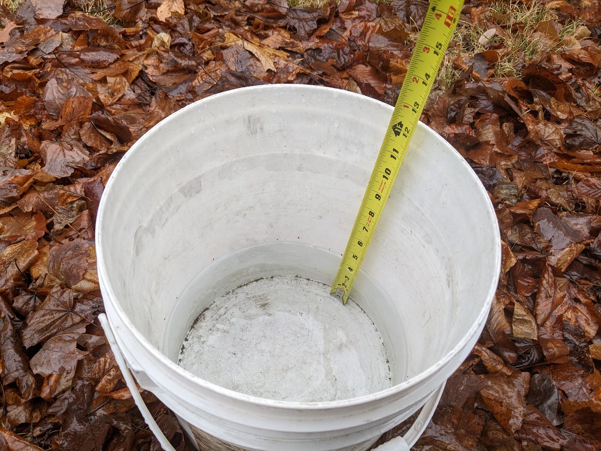 4" of rain at 10:20 am ET, March 14, Cranston, RI. <a href="/WX1BOX/">SNE Amateur Radio Skywarn</a> #riwx