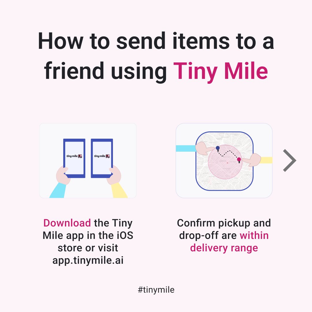 tiny_mile's tweet image. A step by step guide to using Geoffrey the robot as your local courier 🤖apps.apple.com/app/id16583691… #tinymile #robot #charlottenc #miami