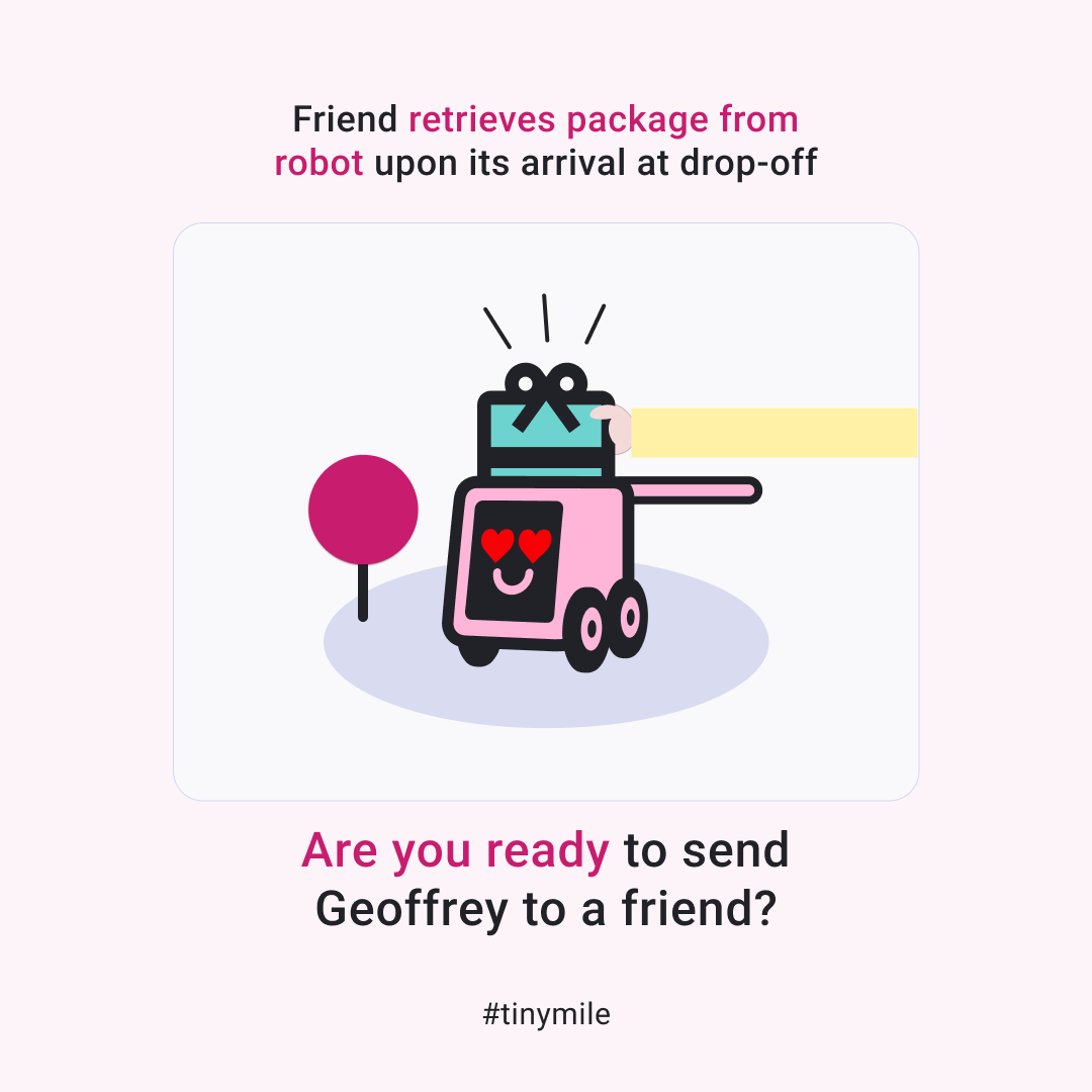 tiny_mile's tweet image. A step by step guide to using Geoffrey the robot as your local courier 🤖apps.apple.com/app/id16583691… #tinymile #robot #charlottenc #miami