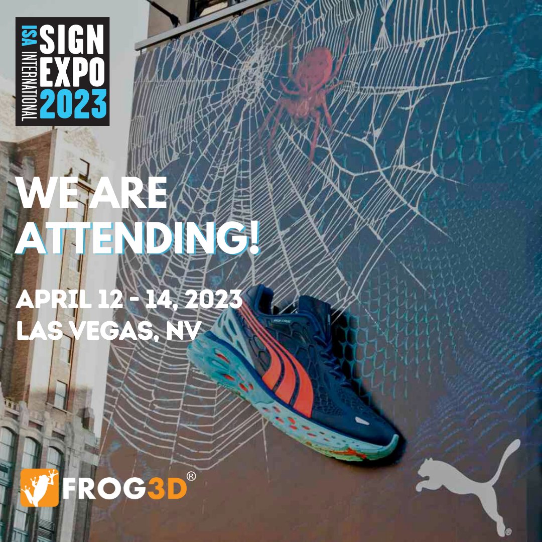 Frog_3D's tweet photo. Weβre excited to attend the #ISA #InternationalSignExpo this year. If youβre interested in learning about what #FROG3D πΈ Systems can do for your #signs & #billboards, request a meet-up with a #StreamlineAutomation team member at info@frog3d.com Project by @atomicprops https://t.co/hzx5lEQzqR
