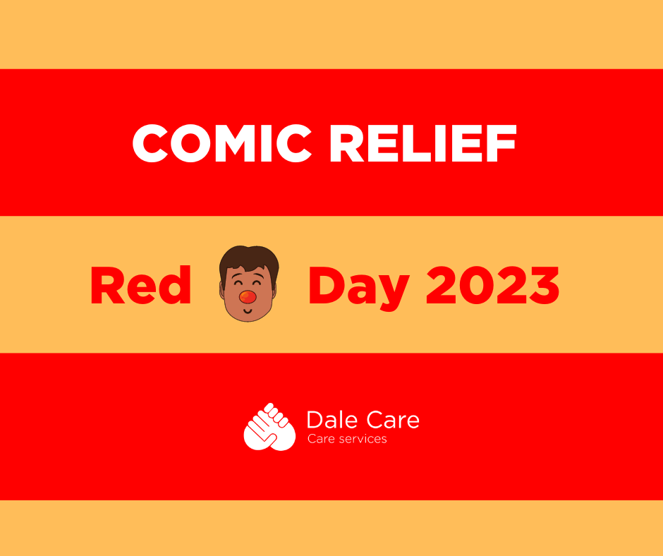 With Red Nose Day just around the corner, we're wondering.. have you bought your red nose yet? 

Let us know how you'll be joining in with comic relief in the comments below and don't forget to tag us! 

#DaleCare #DaleCareCarers #RedNoseDay #ComicRelief #red