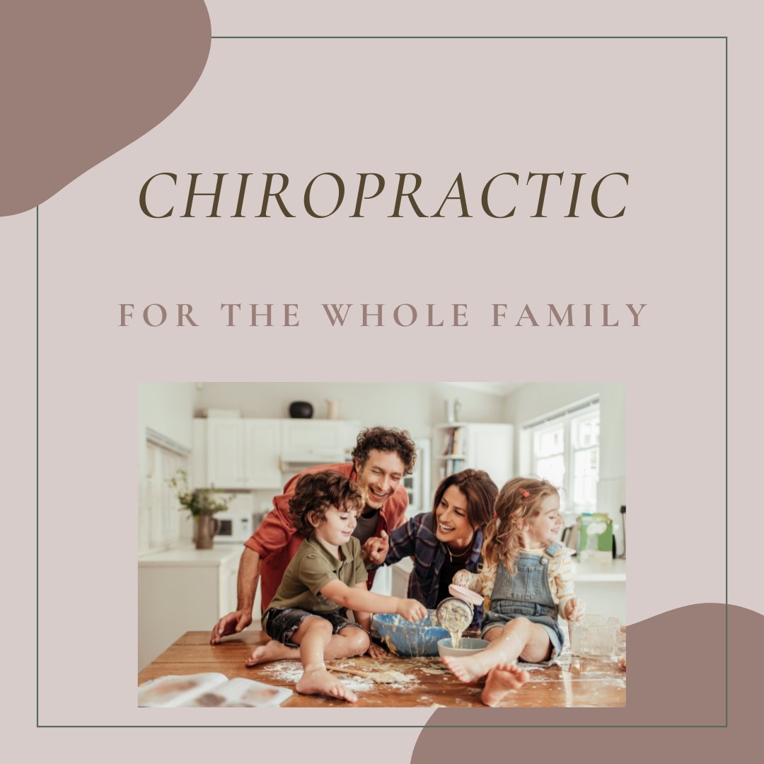 Chiropractic is for the whole family! 🤍  

#ChiropracticCare #ChiroForTheFamily #FamilyChiro #ChiroCare #ChiropracticWorks