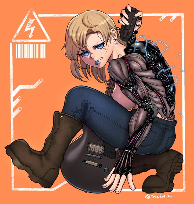 最近描いたやつで一番のお気に入り
線の主張が良い感じに強く調節できている感じ
残念ながら数字は全然伸びなかったけど理想に一番近い塗りができていると思った 