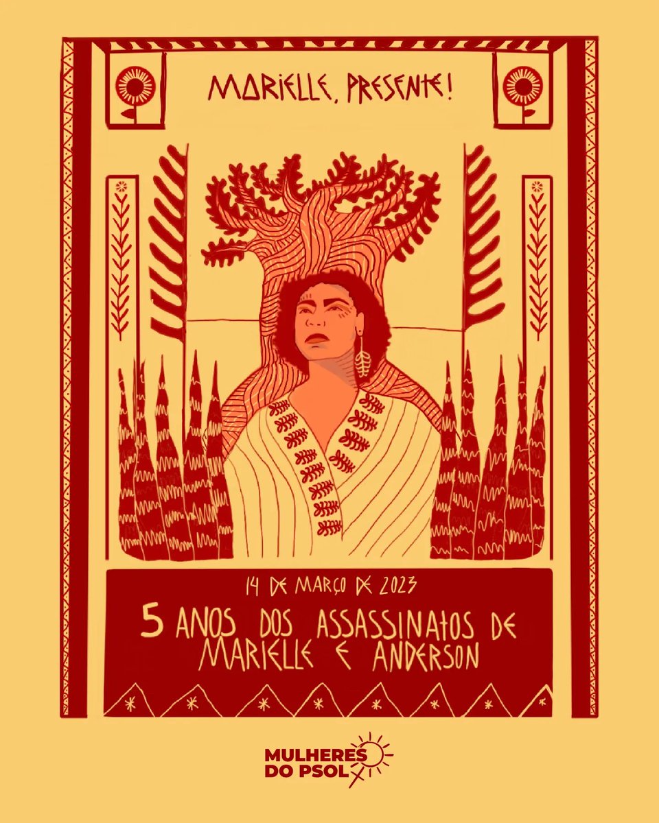 joaocanciopsol's tweet photo. Quem mandou matar Marielle e Anderson e por quê⁉️

Hoje, 14 de março, completam-se 5 anos do assassinato de Marielle e Anderson, seguimos na busca por respostas e por justiça! https://t.co/AodMu1DnuN