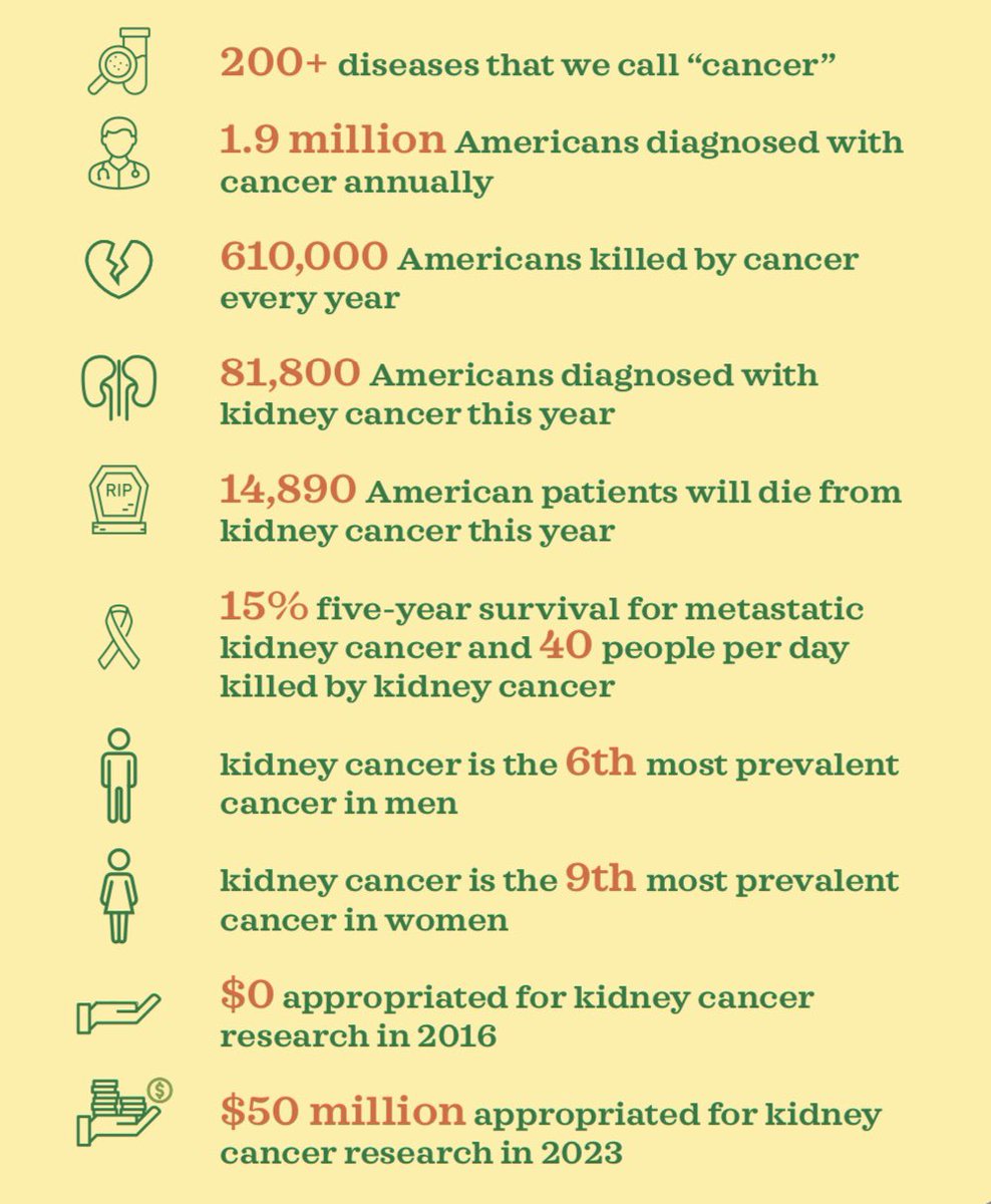 MikeSerzanMD's tweet photo. 🚨KidneyCAN Spring Advocacy Days 🚨

“Decisions are made by those who show up” Jed Bartlet

Patients, clinicians, and researchers across the country are meeting with our elected officials to SHARE OUR STORIES 🗣️ &amp; ADVOCATE 🗳️ for robust Kidney Cancer Research Funding! https://t.co/BlKdp4Nj0t
