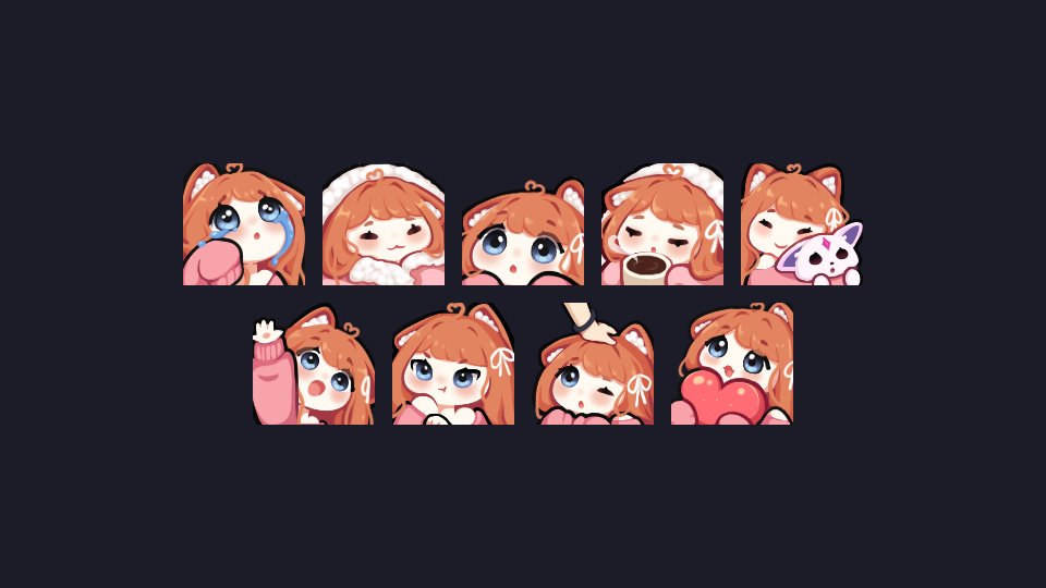 Tiovayntel's tweet photo. emotes for @.keditilki 🦊♡*ﾟ✿ https://t.co/DSzr1o5kE3