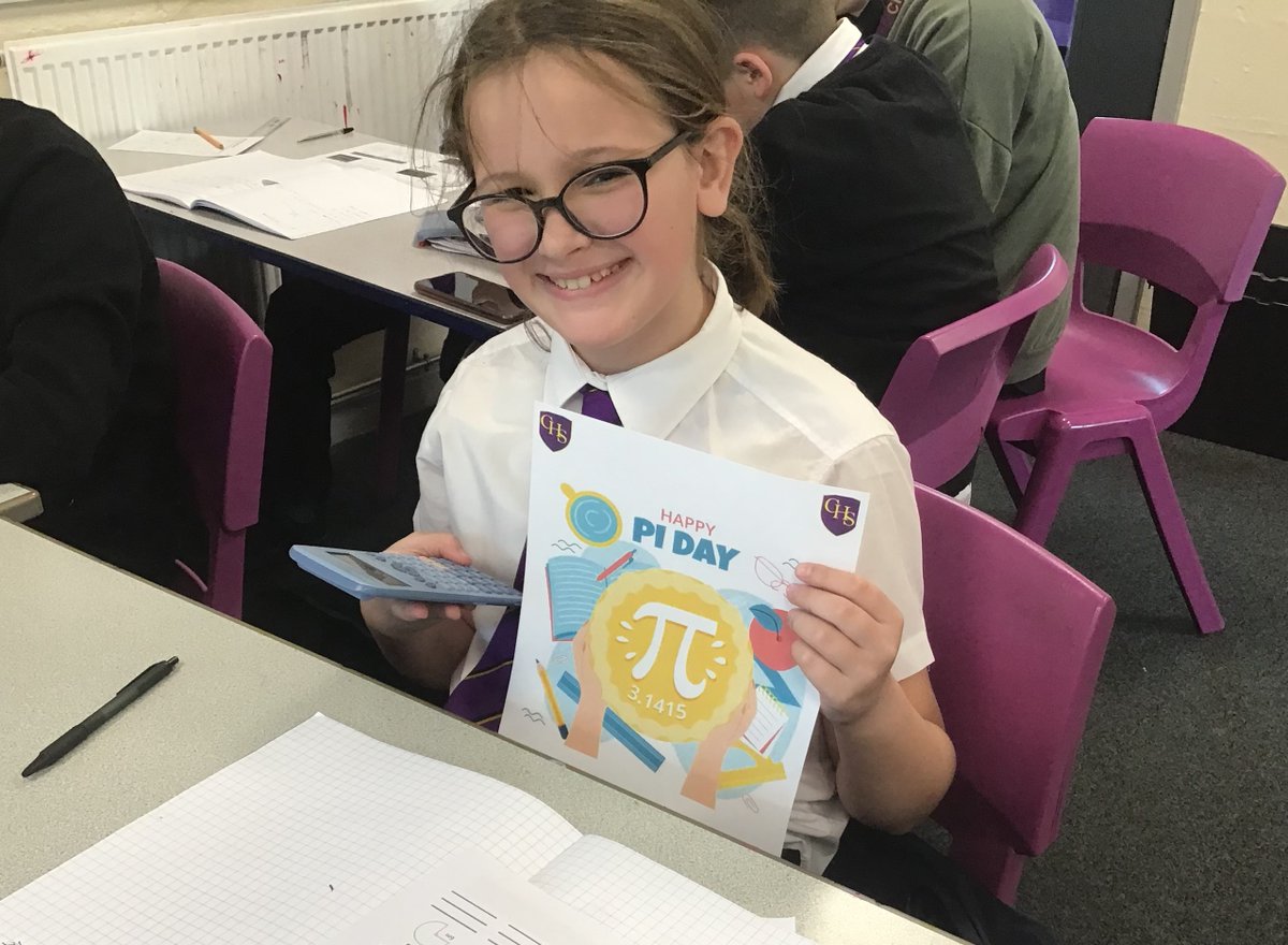 CHS_Mathematics's tweet photo. Year 7 getting stuck into calculating circumference and area of circles for #WorldPiDay !🥧

Fun fact: World Pi Day also happens to be #AlbertEinstein 's Birthday!🥳🎂 https://t.co/BYvYfCyXUQ