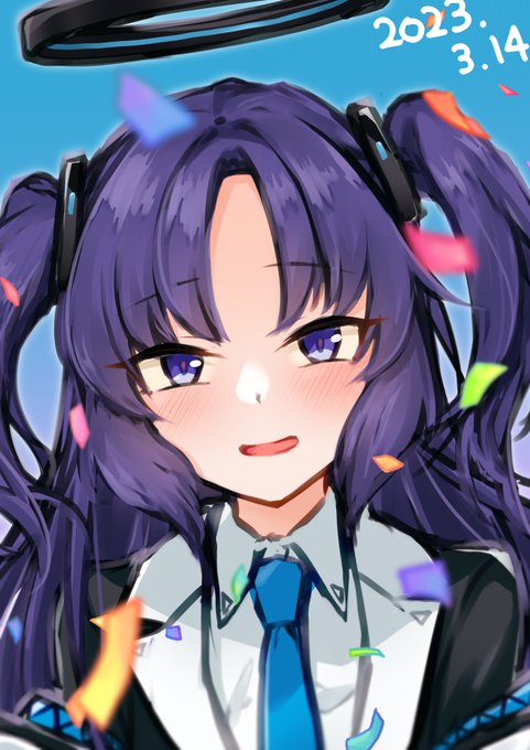 ユウカお誕生日おめでとう〜!🎂🎊🎉
#早瀬ユウカ生誕祭 
#ブルアカ 