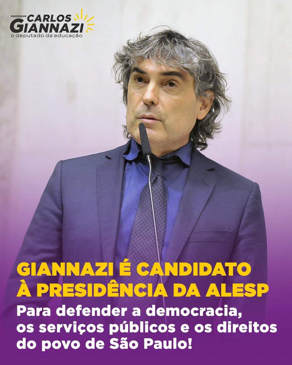 CandidaMariaJu1's tweet photo. @GoldenVieira @AssembleiaSP @JABMunhoz @carlaopignatari @DamarismouraDra @tarcisiogdf @maurobragato @vcamarinha @AltairMoraessp @Dep_Est_Freitas É de um presidente, na ALESP, que realmente se importa com todos os segmentos da sociedade que necessitamos - Carlos Giannazi. 
#GiannaziPresidenteAlesp 
@bethsahao 
@danialonsoDA
@anaperugini
@maurobragato
@DANIELSOARES  @uniaobrasil_sp
@ZimbaldiRafa 
@MDB_Nacional https://t.co/9ca5Suqj0F