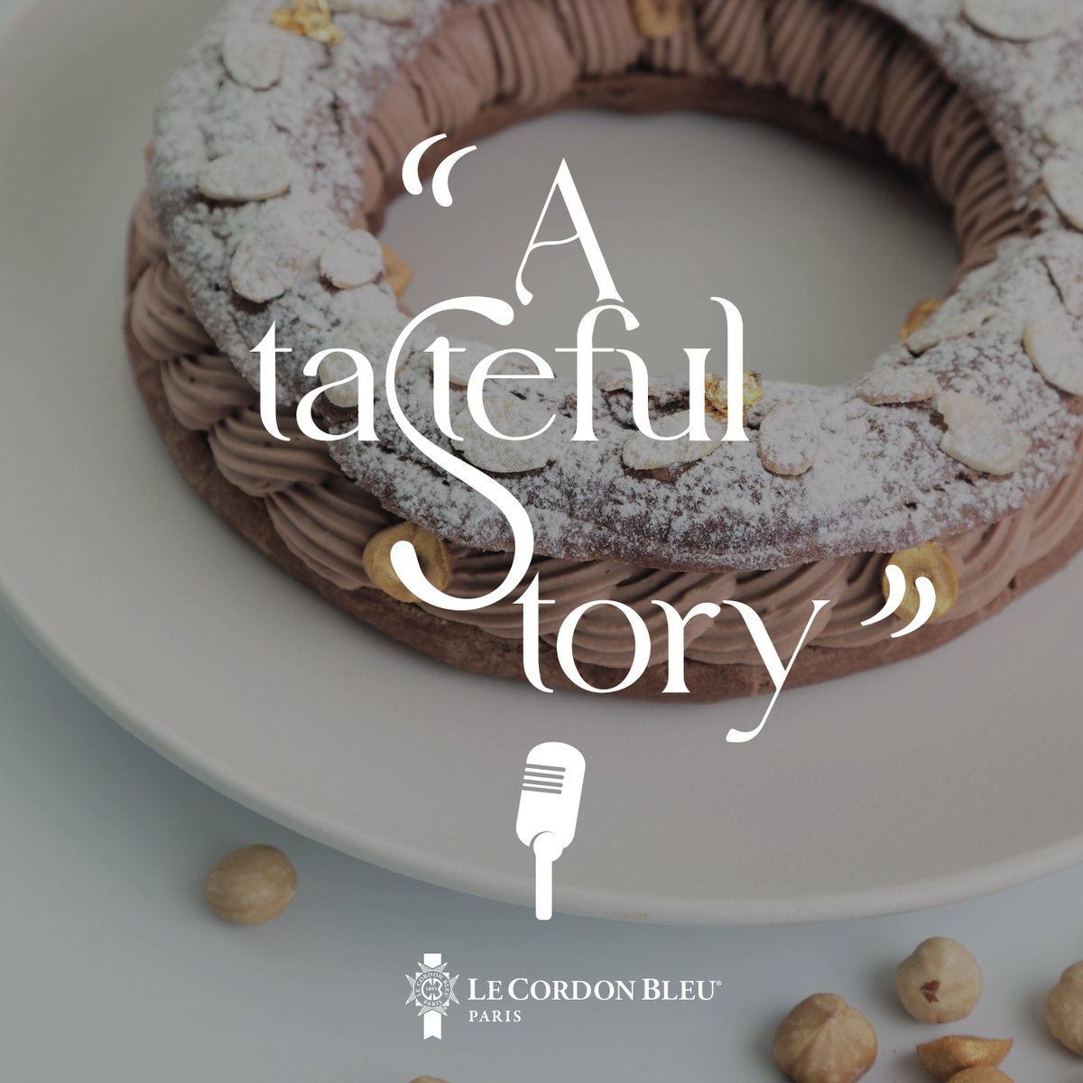 📣Discover the new podcast "A Tasteful Story" by Le Cordon Bleu Paris which invites you to listen to the testimonies of its alumni.
To be discovered every month on all podcast platforms.

#lecordonbleuparis #new #podcast #alumni