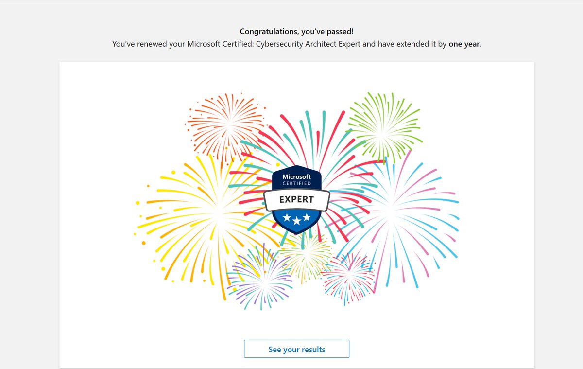VanniiAnderson's tweet photo. I’m happy to share that I’ve renewed my #CybersecurityArchitect certification for another year! #microsoft #msftadvocate #cybersecurity #security #azure #mscloud #azuresecurity #renewal #alwayslearning #womenintech https://t.co/gwFwfU0yYq
