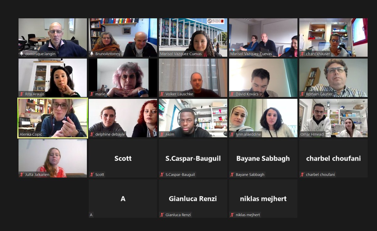 Very productive Consortium Meeting with the SPHERES teams at <a href="/I2mcT/">I2MC-Toulouse</a> , <a href="/karolinskainst/">Karolinska Institutet</a> , <a href="/IPMC_sophia/">IPMC</a> and <a href="/CRBM_Montpel/">CRBM</a> .