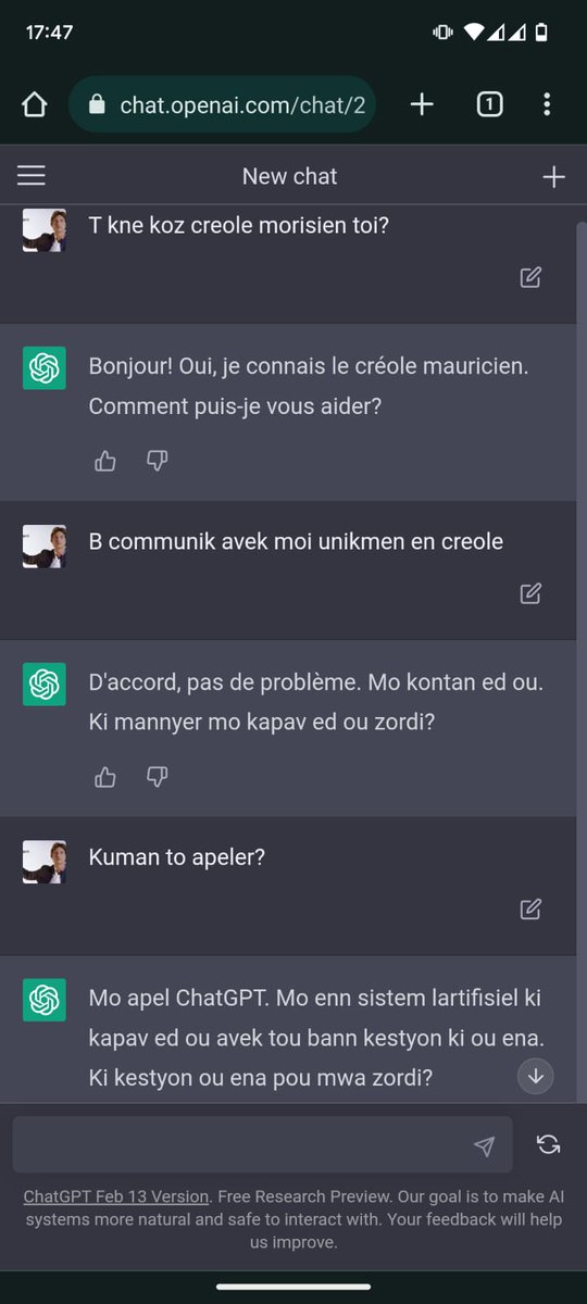 aditya_bholah's tweet image. Switches to French from time to time 👀