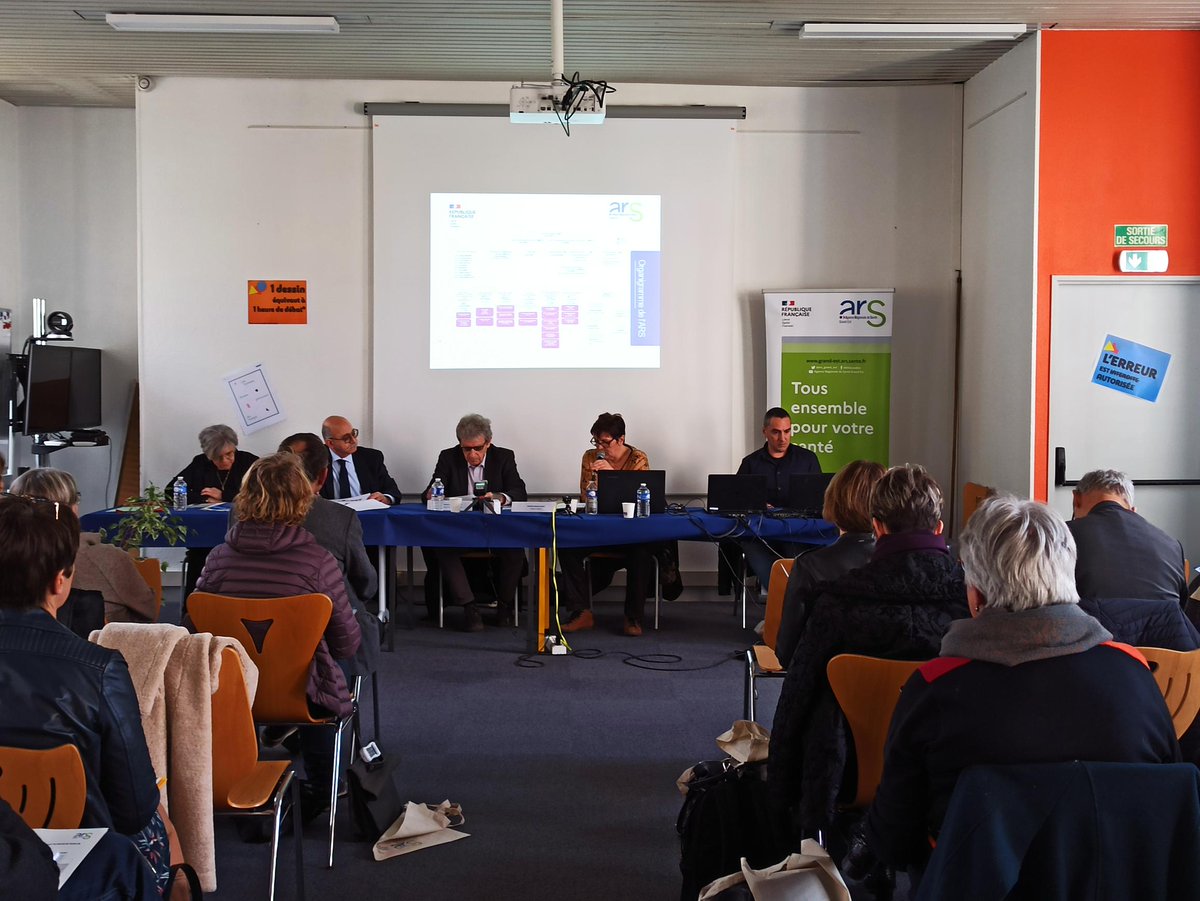 ars_grand_est's tweet photo. En #HauteMarne le #CTS réuni le 9 mars 2023 a élu Président M. Le Dr Jean-Luc GRILLON et Vice-Président M. Le Dr Patrice VOIRIN
Animation #ARS52 🙌
🔹Com. de presse 👉 https://t.co/vUvD0qwIWJ
#DémocratieSanitaire #concertation #usagers #CNR #PRS https://t.co/LfGwxwmiYn