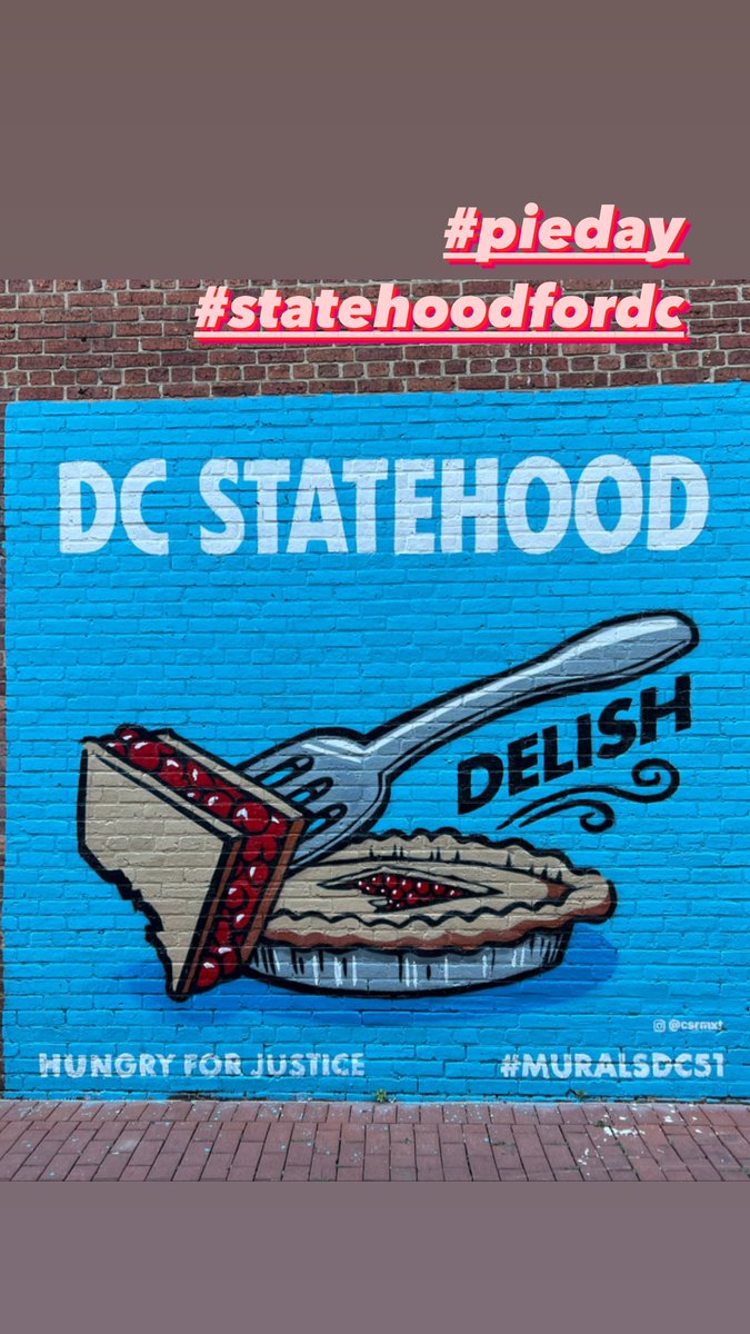HillRagDC's tweet photo. #PieDay #PiDay 🥧 #statehoodfordc #dcstatehood https://t.co/ylfVJ1fxFZ