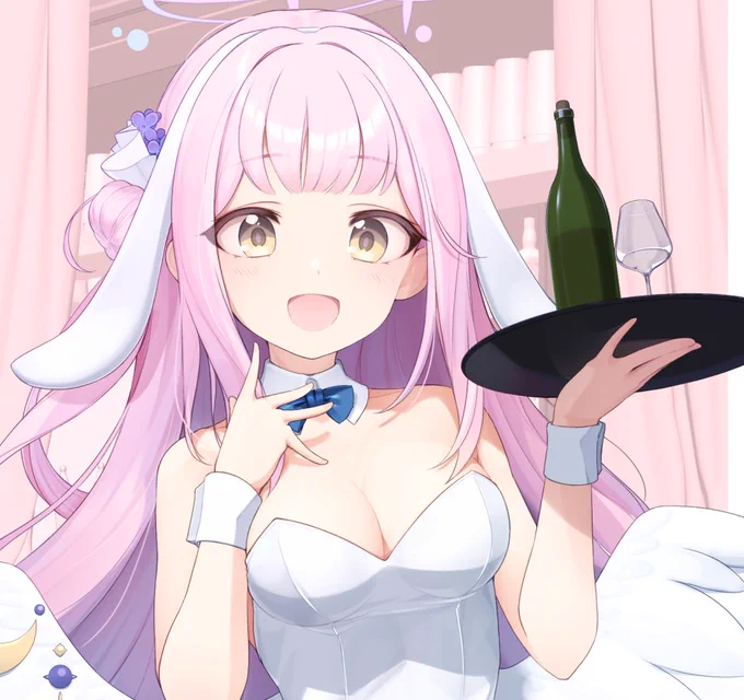 ブルアカバニー本用に描いてるミカ#ブルアカ 