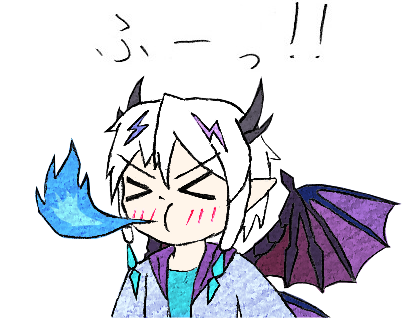 #ホワイトデーは銀髪白髪を愛でる日 
うちの銀と白!!! 