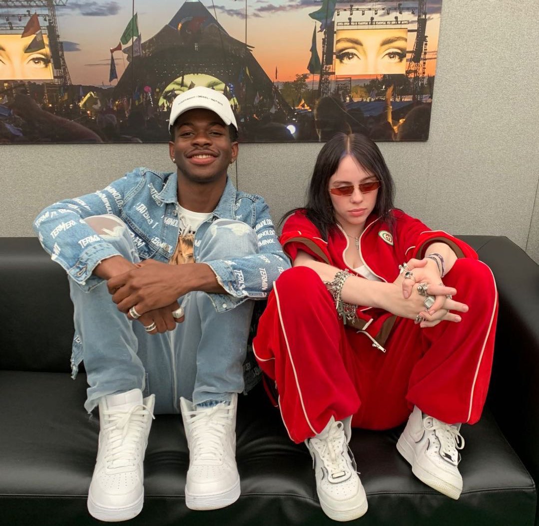 billieeilishtrs's tweet photo. Billie via @LilNasX's Instagram story! 🤍 https://t.co/dbOwdKhk8P