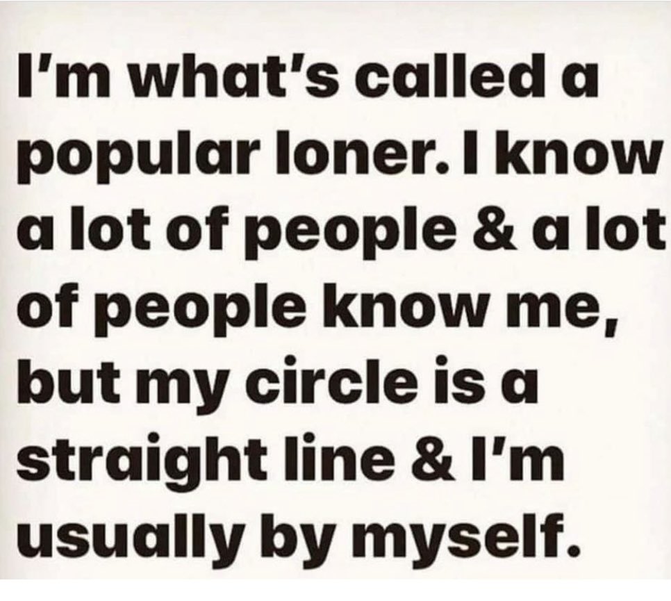 trudy_dolphin's tweet image. I love to be alone although I would hate to be lonely, these are two completely different things. I have many acquaintances whom I like but I don’t have friends. Some people might find this inconceivable. But #eachtotheirown 😊