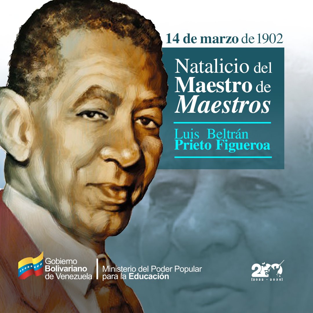 ¡Un legado que ilumina!

Sus aportes pedagógicos, la incansable convicción por democratizar la educación y el talante humanista de sus luchas, nos inspira a construir un país fiel a la obra y pensamiento de Prieto Figueroa.

@nicolasmaduro
@_laavanzadora
#ChávezAntiimperialista