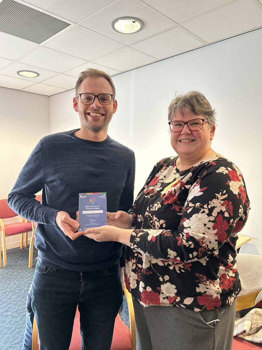 SaTHImprovement's tweet image. A massive well done to our wonderful Sarah and Ash receiving their blocks for successful completion of the Improvement Practitioner course. It’s been a pleasure and we can’t wait to hear what you have planned next! #improvement #sath #practitioners