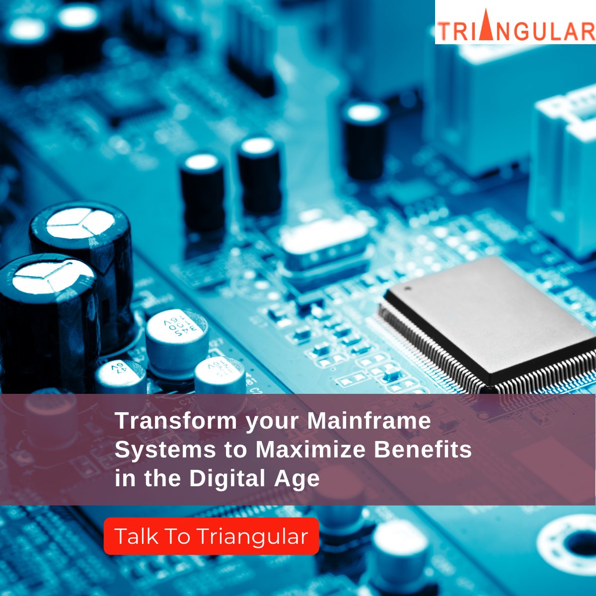 triangular_info's tweet image. As the demand for faster and more efficient digital transformation increases, #mainframemodernization is a critical for IT orgs. Analysts predict spending to reach $4.4 billion by 2025, with a focus on cloud-native architectures and agile tech. We can help 
#Digital #AgileIT