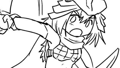 ざっくりした下描きからいい顔が描けると嬉しくなるね… 