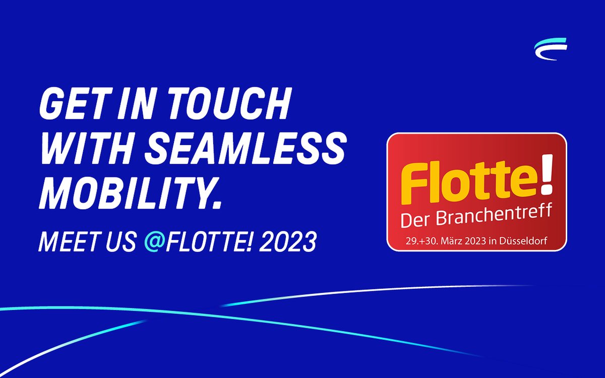 Meet us at #Flotte! 🤝 It's the definitive industry gathering &amp; largest networking event for fleet decision-makers. The event will take place on March 29 &amp; 30, 2023, in Düsseldorf and LOGPAY will be there at the Volkswagen AG booth📍 Hall 6, F20-G27 #fleet #flottederbranchentreff