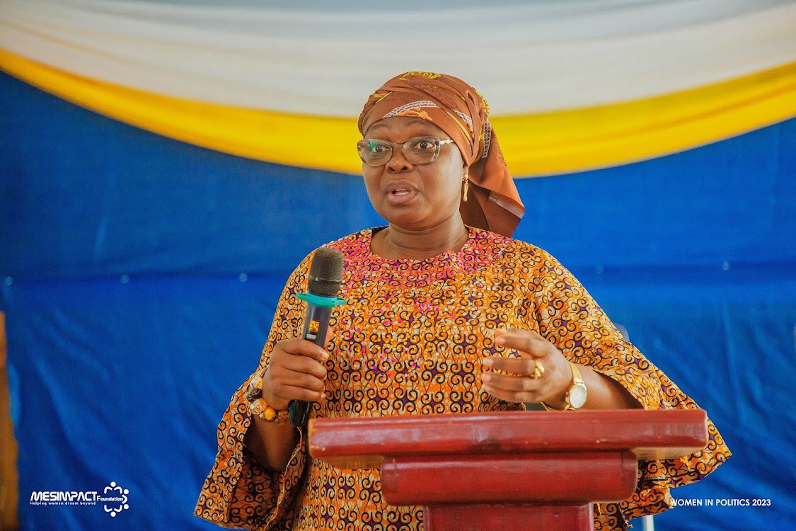 MESImpactFdn's tweet photo. Women in Politics Conference 2023 @uenrofficial on the theme “Augmenting Women’s Political Participation in Ghana.”

Many thanks to our speakers:
Hon. Justina Owusu-Banahene, Bono Regional Minister, Lawyer Charity Dwommoh, Safura Mohammed Suraj
@upliftingGH #women #womenpower https://t.co/o2sfQ0HEbF