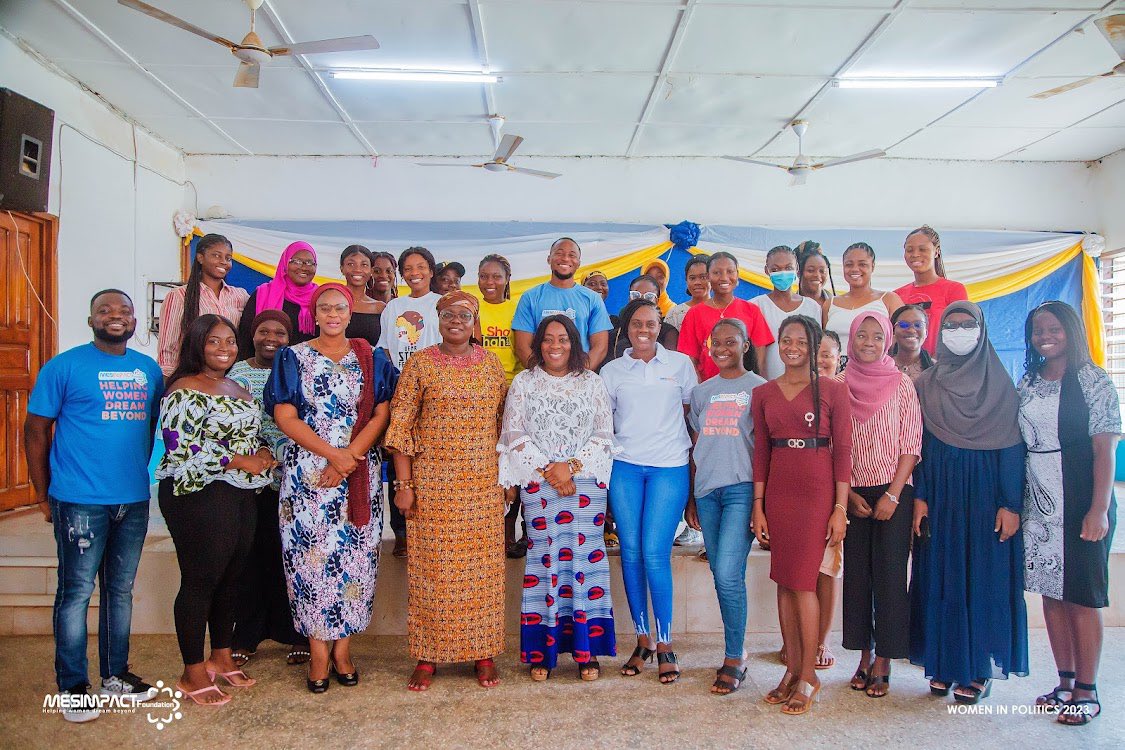 MESImpactFdn's tweet photo. Women in Politics Conference 2023 @uenrofficial on the theme “Augmenting Women’s Political Participation in Ghana.”

Many thanks to our speakers:
Hon. Justina Owusu-Banahene, Bono Regional Minister, Lawyer Charity Dwommoh, Safura Mohammed Suraj
@upliftingGH #women #womenpower https://t.co/o2sfQ0HEbF