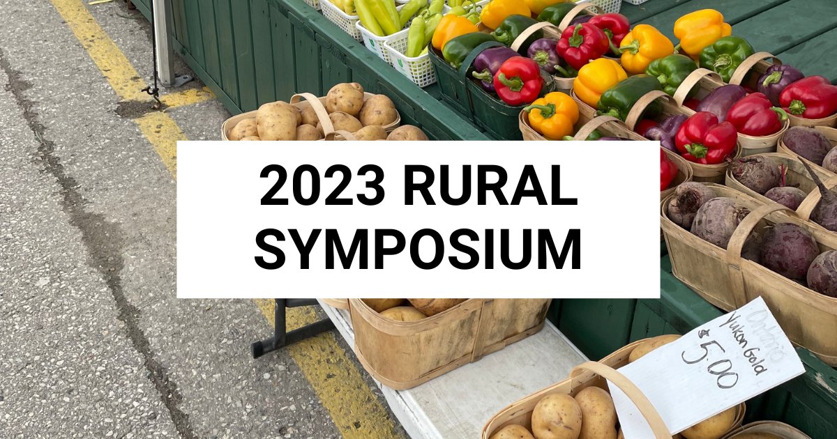 RPDplan's tweet photo. Did you miss the 2023 Rural Symposium? Check out presentations and posters from the event at https://t.co/NFa6bPgRx5

Event co-hosted by @SEDRD @OMAFRA @AgInnovationON 

#RuralSym23 #RuralGuelph https://t.co/oIkQBSpQYh